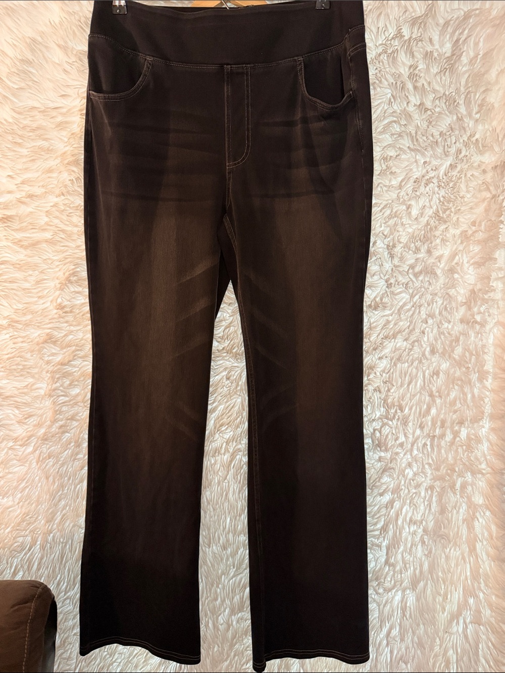 Halara XL Tall Pull On Black Jeans